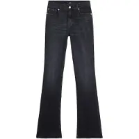 7 for all mankind for woman. 7U030C341NS Navy Bootcut Jeans (25), Casual, Cotton, Denim