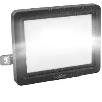 Ansmann LED-spotlys WFL30W, svart, 30 W