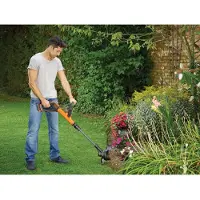 Black & Decker STC1820EPC-QW, Trådkutter, 28 cm, Nylontråd, D-sløyfet håndgrep, 9 mm, 7400 RPM