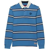 Superdry Vintage Athletic Stripe Rugby Langermet Poloskjorte