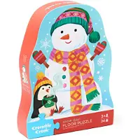 Crocodile Creek Snow Day Puslespill 24 Stykker
