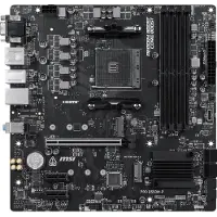 MSI PRO B550M-P - Hovedkort - micro ATX - Socket AM4 - AMD B550 Chipset - USB 3.2 Gen 1, USB-C 3.2 Gen 1 - Gigabit LAN - innbygd grafikk (CPU kreve...