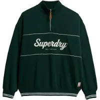 Superdry Country Club Loose Halv Glidelås Genser