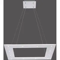 Paul Neuhaus LED-hengelampe Cosmo, aluminium, 50 cm, CCT, fjernkontroll
