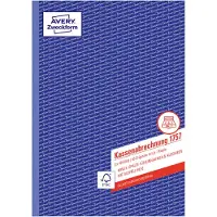 Avery Zweckform - Kontantrapport - 40 ark - A4 (210 x 297 mm) - dublett - karbonfri