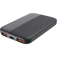 United PB2502 powerbank 5000 mAh med USB-A og USB-C - Svart
