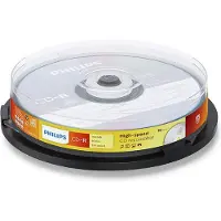 Philips CR7D5NB10 - 10 x CD-R - 700 MB (80 min) 52x - spindel