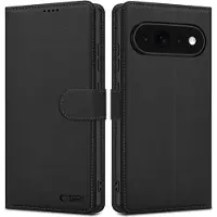 Tech-Protect Google Pixel 11 Pro XL Lommeboketui med magnet og stativ - Svart