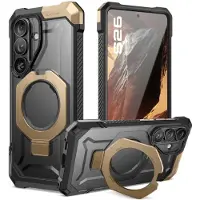 Supcase UB Grip Mag Mag MagSafe-etui for Samsung Galaxy S26 - Svart og brunt