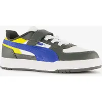 Puma Caven III Block Sneakers Kids, Shop, Shadow Gray/Royal Sapphire/White, 30
