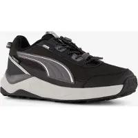 Puma Evolve 2.0 PURE-TEX Trail Sneakers Youth, Shoes, Black/Moody Gray/Silver, 37