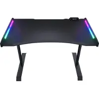 Cougar Mars 150 gamingbord ARGB fiberplate og stål, svart
