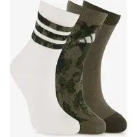 Adidas Sokker - 3-pack - YB Camo - OLISTR/OLISTR/WH - - 25/27 - Sokker