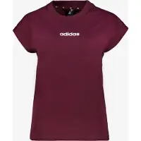 Adidas Essentials Linear Cotton Kortarmet T-skjorte