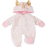 Götz Dukkeklær - Jumpsuit - 30-33 cm - Unicorn - - OneSize - Dukkeklær