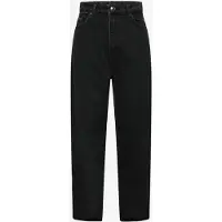 ROTATE for woman. 116530D04 Jeans barrel leg Cela black (27), Casual, Organic Cotton
