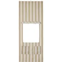 Kids Concept Kioskdør - Stripe Beige - - OneSize - Leketelt