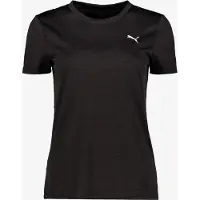 Puma Train All Day Essentials Heather Tee Women, Clothing, Black Heather, XL