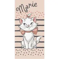 Aristocats Aristocat Marie håndkle - 70x140 cm - 100% bomull - Mykt badehåndkle med Marie fra Aristocat
