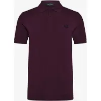 Fred perry for man. M6000 Plain maroon polo shirt (M), Casual, Cotton, Short sleeve