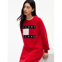 Tommy Hilfiger Dw0dw23315 Langarmet Kort Kjole