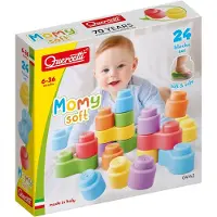 Quercetti Byggeklosser - 24 stk. - Mamma Soft - - OneSize - Klosser