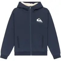 Quiksilver Cardigan m. Fleece - Dark Navy - - 14 år (164) - Fleecejakke