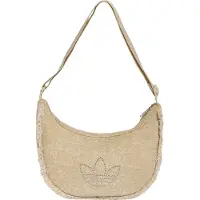 Adidas Skulderveske - Halvmåne - Khaki Tre m. Nagler - - OneSize - Skulderveske