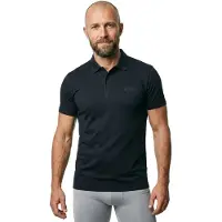 BOSS for man. 50538123 Paddytech Pro navy polo shirt (L), Casual, Sport, Tennis / Paddle tennis, Multisport, Polyester, Short sleeve