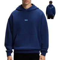 HUGO Nazardo 10257685 Blue Hettegenser