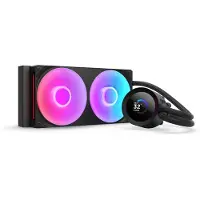 NZXT Kraken Plus RGB 240, Alt-i-ett væskekjøler, 12 cm, Sort