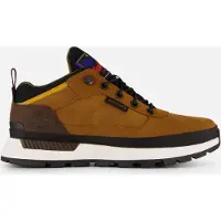 Timberland for man. TB0A6DKNEM51 Brown Field Trekker leather shoes (43), Flat, Laces, Casual, Outdoor