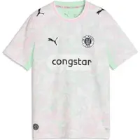 Puma FC St. Pauli 26/27 Third Jersey Youth, Clothing, Minty Burst/Pearl Pink, 13-14Y
