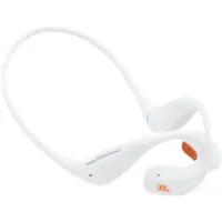 JBL Endurance Pace Wireless Open-Sound Headphones with Neckband White