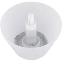 Globo LED-bordlampe 36000 flasketopp hvit plast