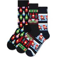 Happy socks Holiday Gnoms Gift Set Sokker 3 Par