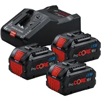 Bosch STARTERSÆT 3XPC18V 8AH GAL 18V-160