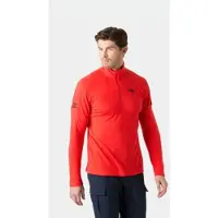 Helly Hansen for man. 34611 Red HP half-zip sweater (L), Casual, Sport, Polyester