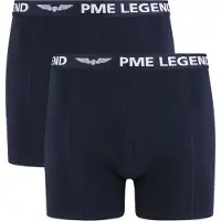 PME Legend PE Legend Boksertruser 2-pakning Ensfarget Blå ørkeblå Størrelse