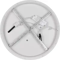 Reality LED-taklampe Nexalo, hvit, metall, CCT, fjernkontroll
