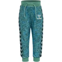 Hummel Joggebukser - hmlOlympus - Mineral Blue - - 62 - Joggebukse