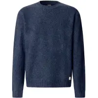 Pepe Jeans for man. PM7000115 Marine Deacon Crew Sweater (L), Casual, Acrylic, Navy