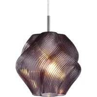 Eglo Hengelampe Meliciano, lilla, glass, Ø 22 cm, E27