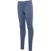 Hummel Leggings - Ull/Viskose - HmlJr - Flint Stone - - 6 år (116) - Leggings - Ull