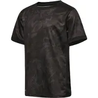 Hummel T-skjorte - HmlBlaze - Black/Asfalt - - 10 år (140) - T-skjorte