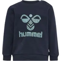 Hummel Collegegenser - hmlLime - Black Iris - - 74 - Collegegenser