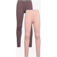 Minymo Leggings - 2-pack - Misty Rose - - 1½ år (86) - Leggings