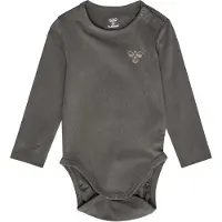 Hummel Body I/e - hmlMini - 2-pack - Dark Måkegrå/Vintage Khaki - - 56 - Langermet Body
