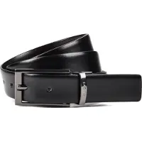 HUGO for man. 50307803 Elvio Leather Belt black (105 cm), Casual