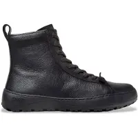 Camper for woman. K400870-001 Black Peu Serra leather ankle boots (41), Flat, Zip, Casual